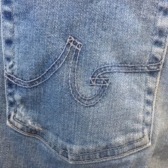 LADIES’ Adriano Goldschmied Distressed Farrah Skinny Ankle Denim Jeans 28 - Picture 16 of 16